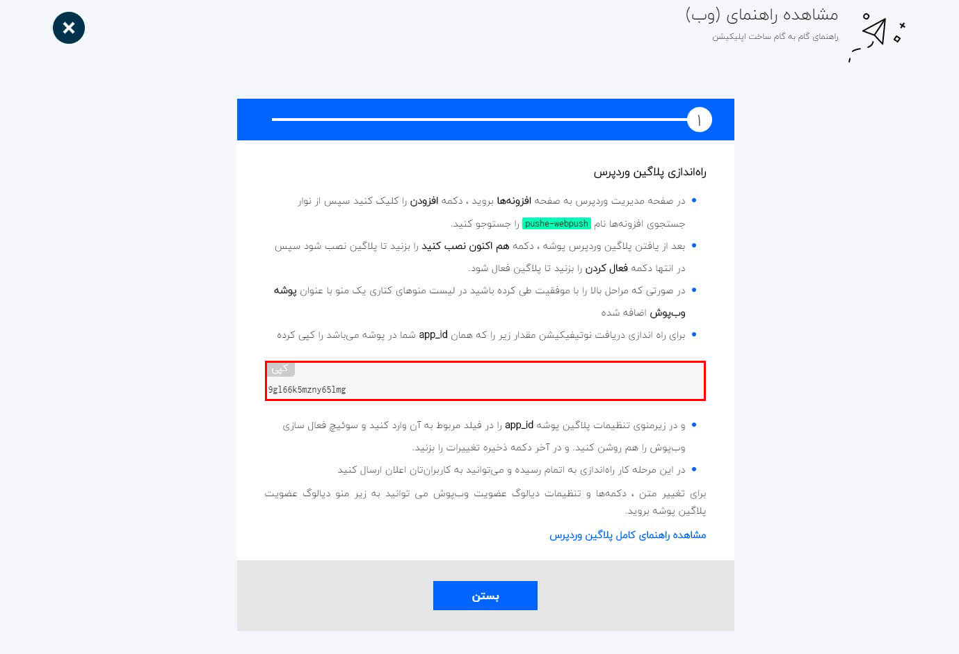 راه‌اندازی پلاگین وردپرس